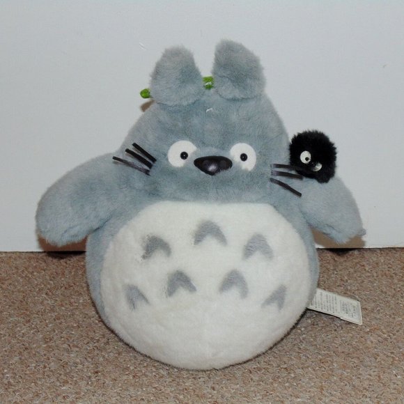 14" Sun Arrow My Neighbor Totoro Plush Doll New with Tags Studio Ghibli Miyazaki - Picture 1 of 9